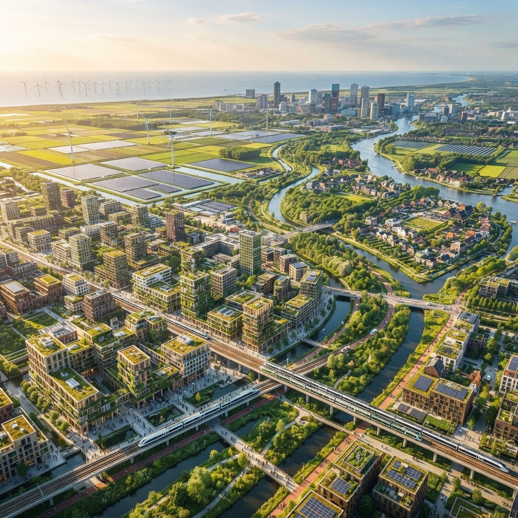 Nederland in 2050 – toekomstige ruimtelijke ontwikkeling